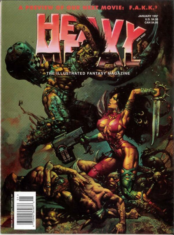 HEAVY METAL #9701: January 1997 – 9.2 (NM)