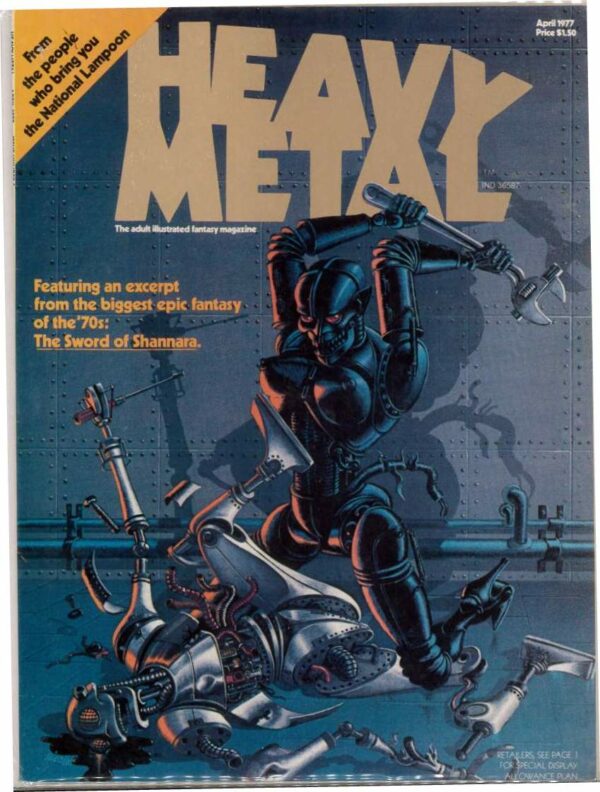 HEAVY METAL #7704: 1st Issue 9.2 (NM)