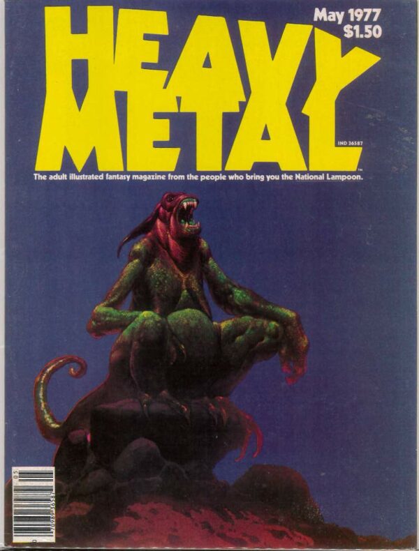 HEAVY METAL #7705: 2nd Issue 9.2 (NM)