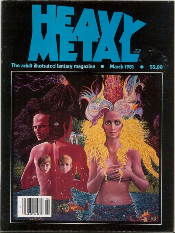 HEAVY METAL #8103: 9.2 (NM) March 1981