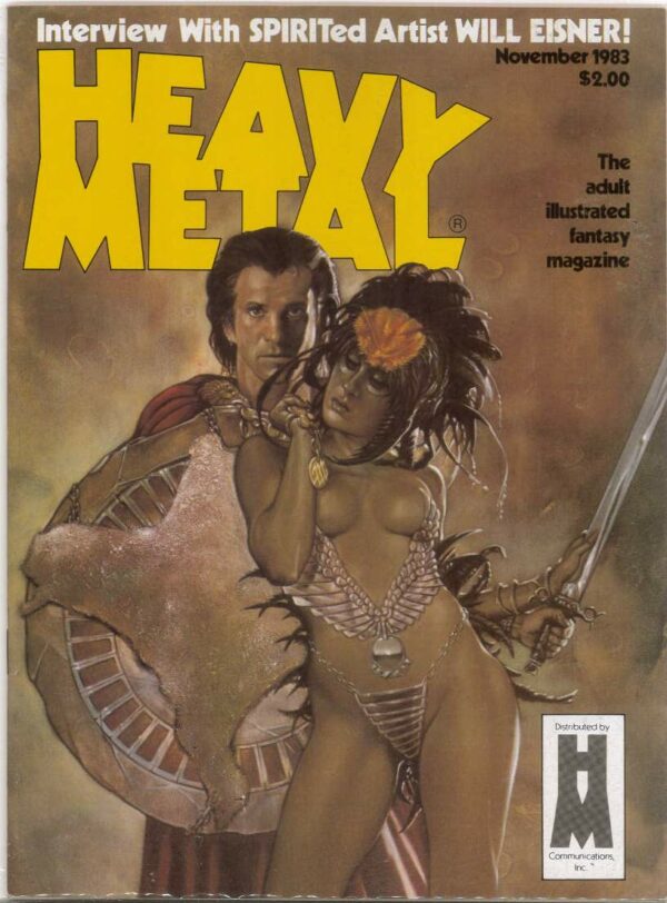 HEAVY METAL #8311: Will Eisner issue Spirit 9.2 (NM) November 1983