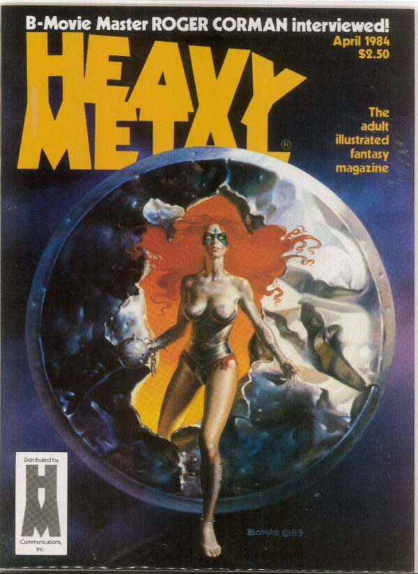 HEAVY METAL #8404: Roger Corman 9.2 (NM) April 1984