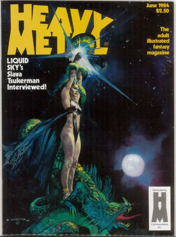 HEAVY METAL #8406: 9.2 (NM) June 1984