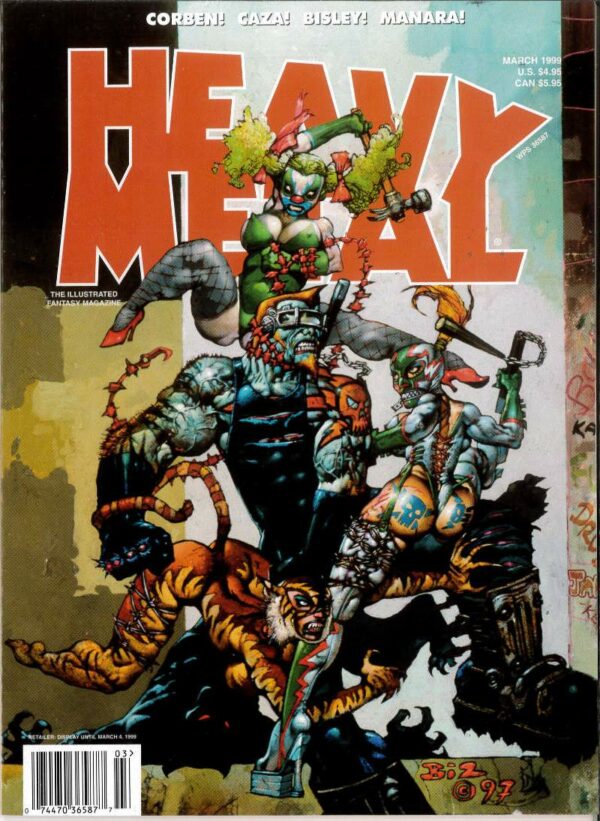HEAVY METAL #9903: March 1999 – 9.2 (NM)