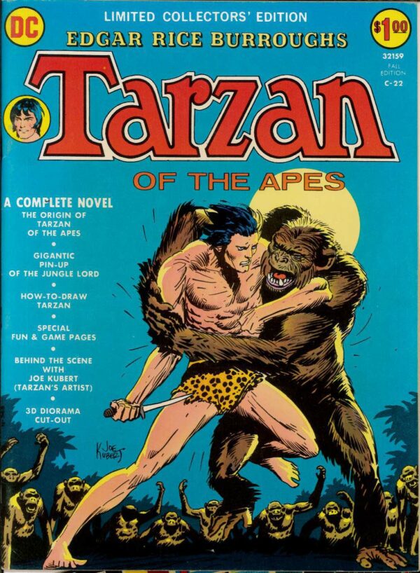 LIMITED COLLECTORS’ EDITION #22: 9.0 (VF/NM) Tarzan