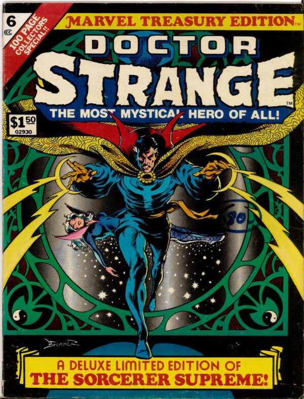 MARVEL TREASURY EDITION #6: 6.0 (FN) Doctor Strange