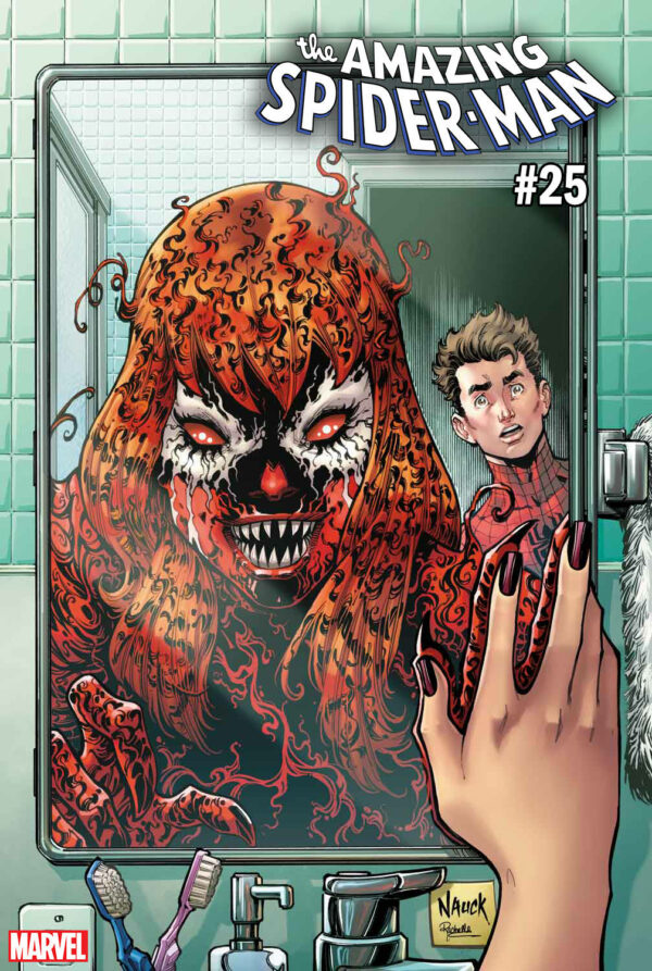AMAZING SPIDER-MAN (2018-2022 SERIES) #25: Todd Nauck Carnage-ized cover