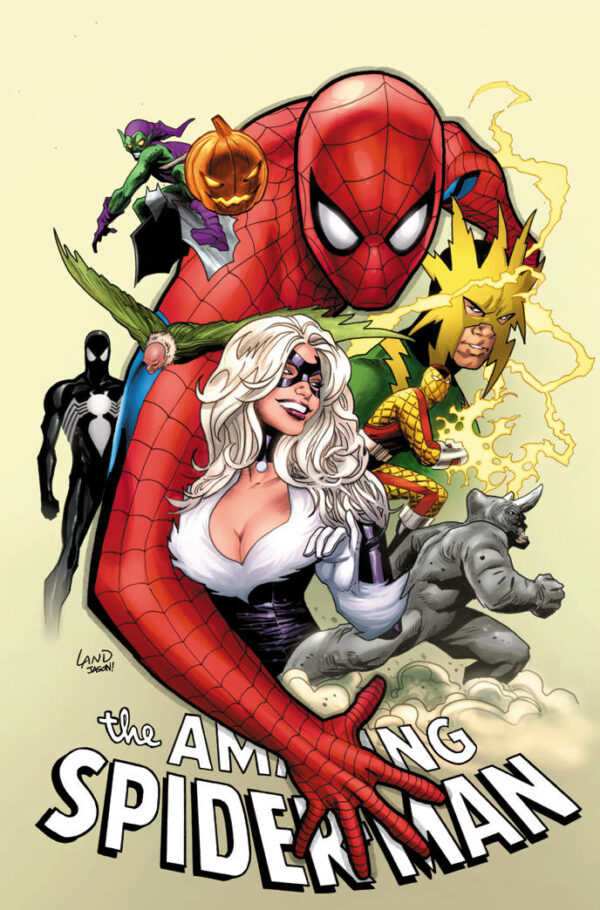 AMAZING SPIDER-MAN (2018-2022 SERIES) #1: #1 Greg Land Party cover  (101)
