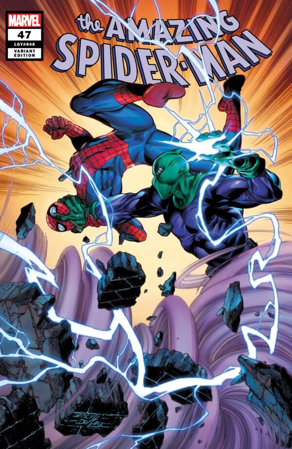 AMAZING SPIDER-MAN (2018-2022 SERIES) #47: Mark Bagley cover