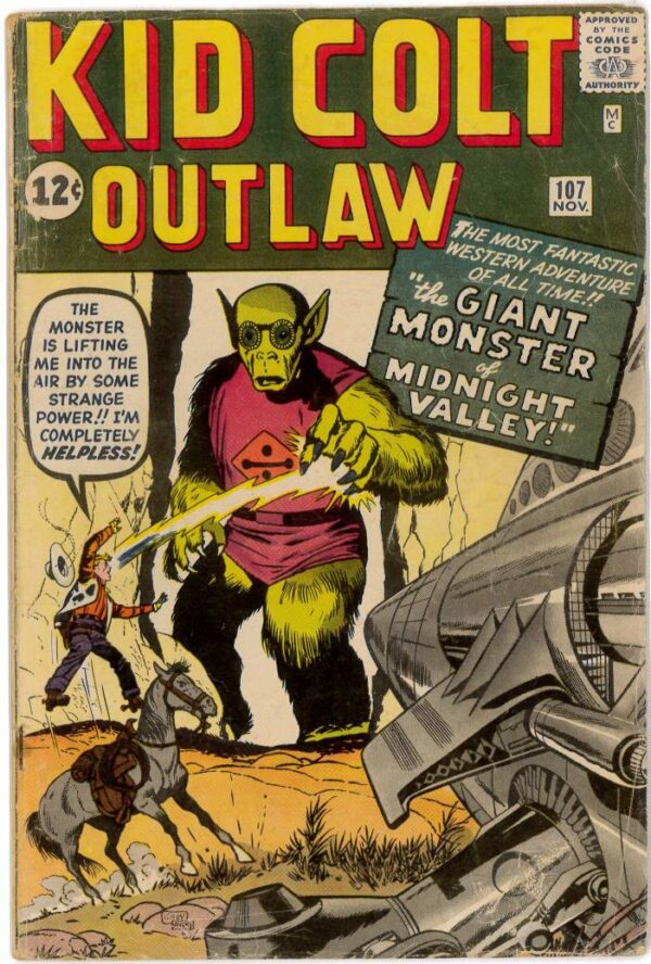 KID COLT OUTLAW #107