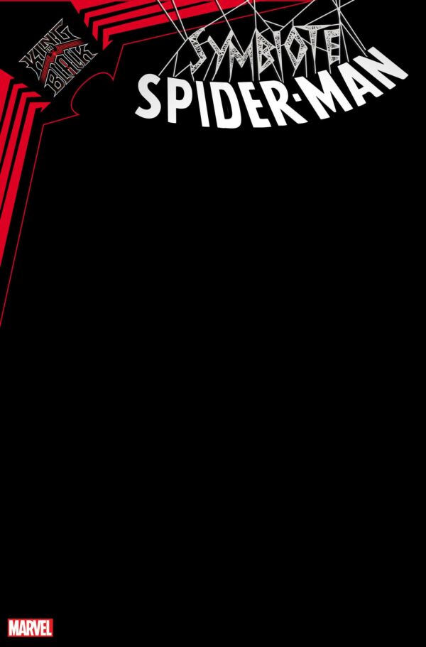 SYMBIOTE SPIDER-MAN: KING IN BLACK #1: Black Blank cover