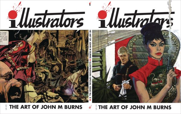 ILLUSTRATORS SPECIAL #8: Art of John M. Burns – NM