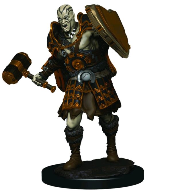 D&D ICONS OF THE REALM MINIATURE GAME #28: Male Goliath Fighter Premium miniature