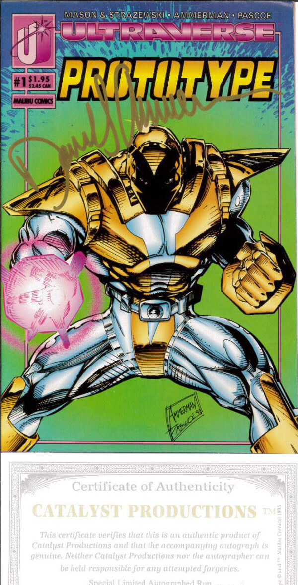 PROTOTYPE (1993-1995 SERIES) #1: Signed by David Ammerman (Catalyst #746/2000) – 9.2 (NM)
