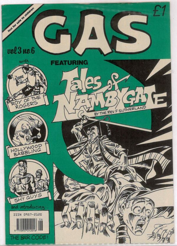 GAS (1989-1991 SERIES) #306: Volume 3 Issue 6 – FN/VF
