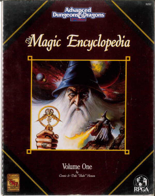 ADVANCED DUNGEONS AND DRAGONS 2ND EDITION #9293: Magic Encyclopedia Volume I – Brand New (NM) – 9293