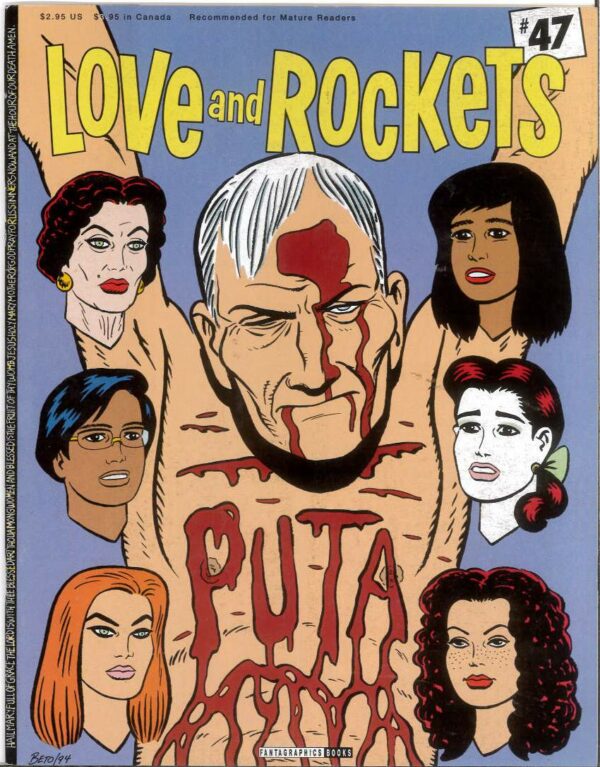 LOVE AND ROCKETS #47: 1st eidtion – 9.2 (NM)