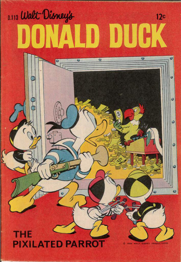 WALT DISNEY’S DONALD DUCK (D SERIES) (1956-1978) #113: Carl Barks – Pixilated Parrot, Untitled – VF/NM