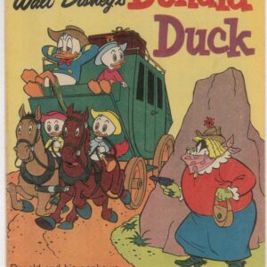 WALT DISNEY’S DONALD DUCK (D SERIES) (1956-1978) #114: Stage to Silver City – FN/VF
