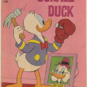 WALT DISNEY’S DONALD DUCK (D SERIES) (1956-1978) #185: Ye Olde Duck’s Diary, Wetter Way, Surprise Prize, U, VG/FN