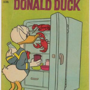 WALT DISNEY’S DONALD DUCK (D SERIES) (1956-1978) #205: Redbeards Pirate Plunder, Painting the Town Red – VG