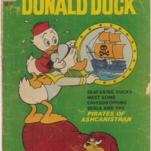 WALT DISNEY’S DONALD DUCK (D SERIES) (1956-1978) #218: Pirates of Ashcanistran, Mastr Dripsman – GD