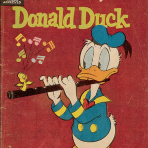 WALT DISNEY’S DONALD DUCK (D SERIES) (1956-1978) #65: Operation Silver, Peanut Predicament, TV Jeebies, Test C FN