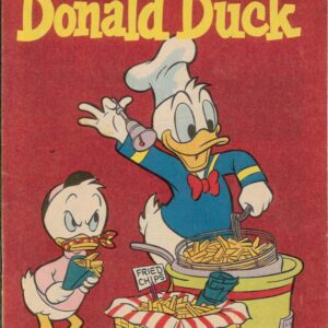 WALT DISNEY’S DONALD DUCK (D SERIES) (1956-1978) #92: Mysterious Crewless Ship, Pound Problems – FN/VF