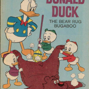 WALT DISNEY’S DONALD DUCK (D SERIES) (1956-1978) #95: Bear Rug Bugaboo, Slipshod S, Plunder/Under,Good N Egg – FN