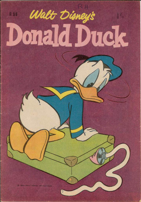 WALT DISNEY’S DONALD DUCK (D SERIES) (1956-1978) #96: Legend/El Dorado, Invention Convention – FN/VF