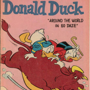 WALT DISNEY’S DONALD DUCK (D SERIES) (1956-1978) #97: Around the World in 80 Daze,Health Nut – FN/VF