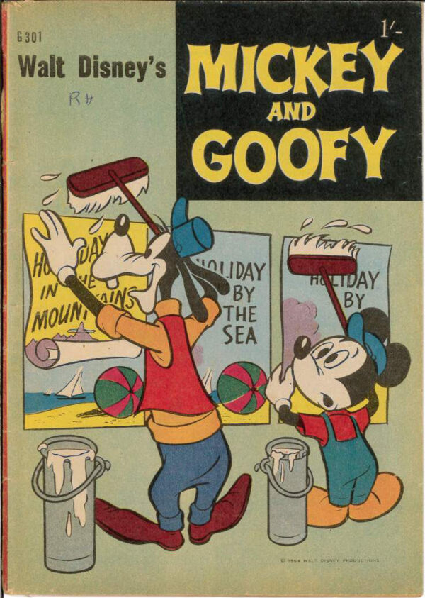 WALT DISNEY’S COMICS GIANT (G SERIES) (1951-1978) #301: Mickey & Goofy – VG