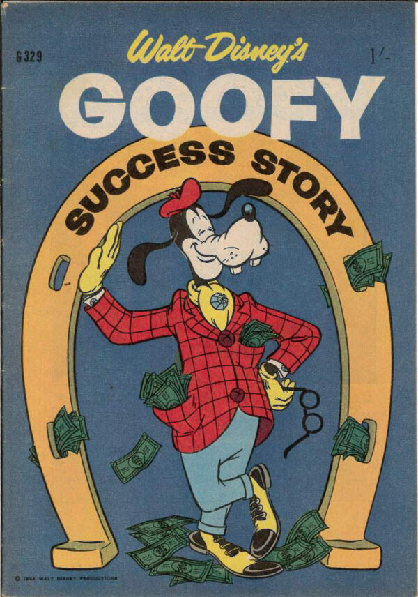 WALT DISNEY’S COMICS GIANT (G SERIES) (1951-1978) #329: Goofy Success Story – FN/VF
