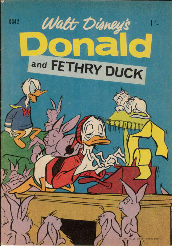WALT DISNEY’S COMICS GIANT (G SERIES) (1951-1978) #342: Donald and Fethry Duck – VF/NM