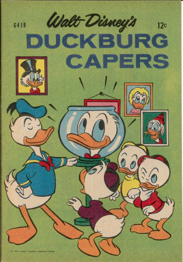 WALT DISNEY’S COMICS GIANT (G SERIES) (1951-1978) #419: Duckberg Capers – VF/NM