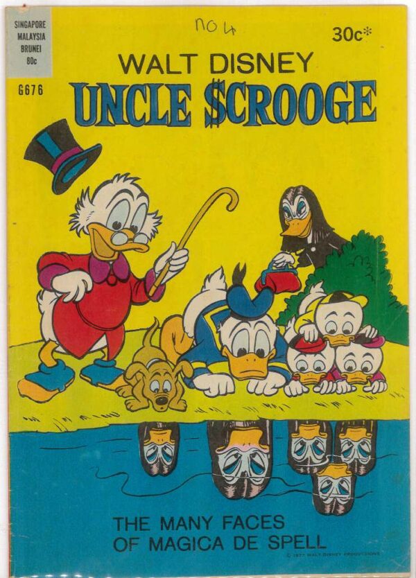 WALT DISNEY’S COMICS GIANT (G SERIES) (1951-1978) #676: Carl Barks x3 Many Faces of Magica De Spell Travel T Witchin