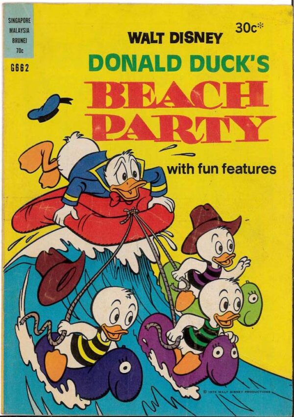 WALT DISNEY’S COMICS GIANT (G SERIES) (1951-1978) #662: Donald Duck’s Beach Party – FN/VF