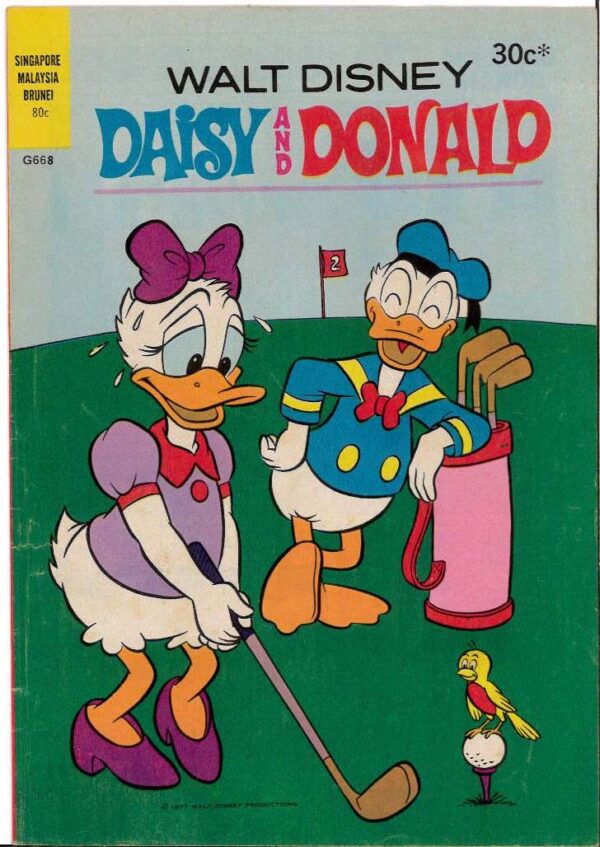 WALT DISNEY’S COMICS GIANT (G SERIES) (1951-1978) #668: Daisy and Donald – FN/VF