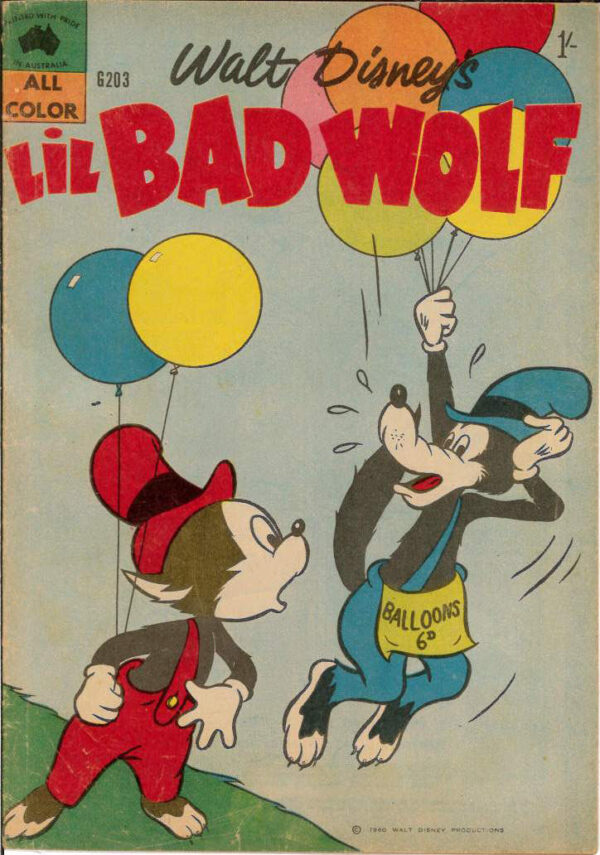 WALT DISNEY’S COMICS GIANT (G SERIES) (1951-1978) #203: Lil Bad Wolf – FN