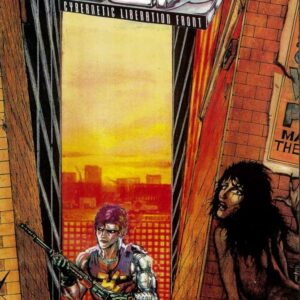 CYBERNETIC LIBERATION FRONT #1: James O’Barr cover