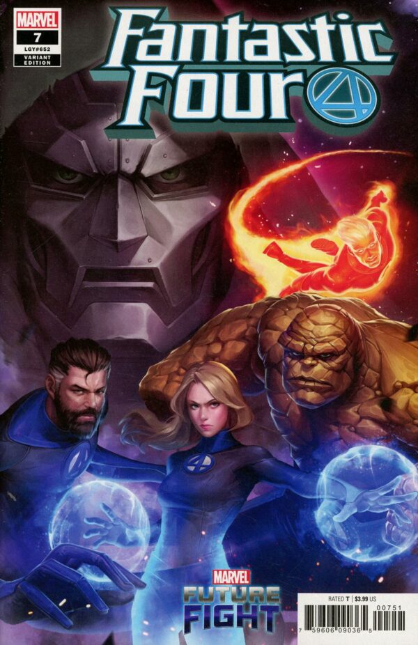 FANTASTIC FOUR (2018-2022 SERIES) #7: #7 Yongho Mystery cover