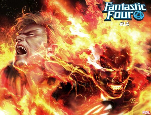 FANTASTIC FOUR (2018-2022 SERIES) #14: Inhyuk Lee The Thing Immortal wraparound cover