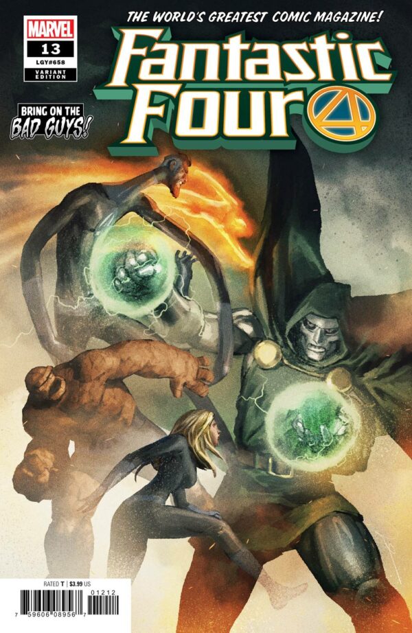 FANTASTIC FOUR (2018-2022 SERIES) #13: Gerald Parel Bring on the Bad Guys cover