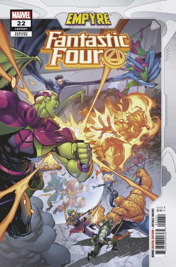 FANTASTIC FOUR (2018-2022 SERIES) #2: #22 Iban Coello Empyre cover