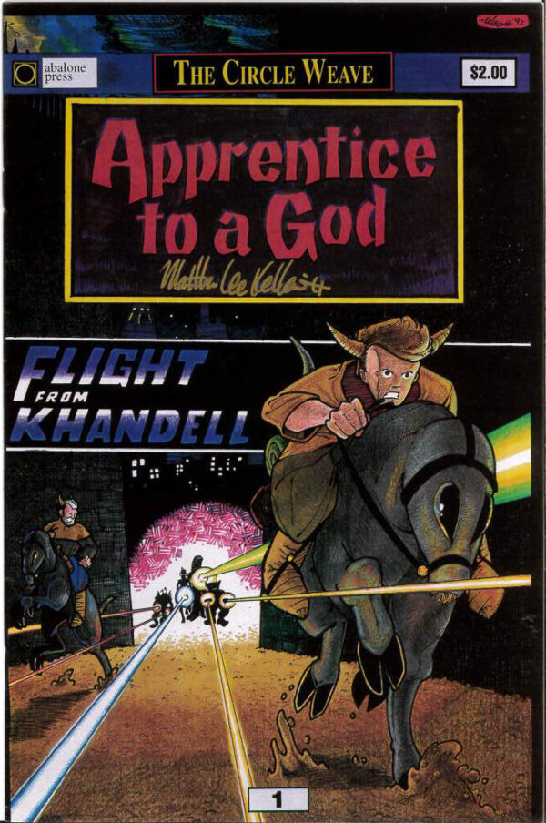 APPRENTICE TO A GOD #1: 9.2 (NM) Signed by Matthew Kelleigh