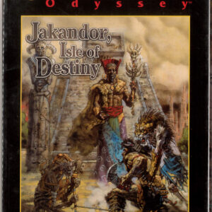 ADVANCED DUNGEONS AND DRAGONS 1ST EDITION #9512: Odyssey: Jakandoe, Isle of Destiny – NM – 9512