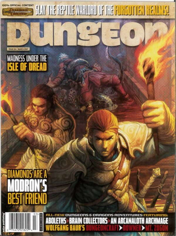 DUNGEON MAGAZINE #144: Mint