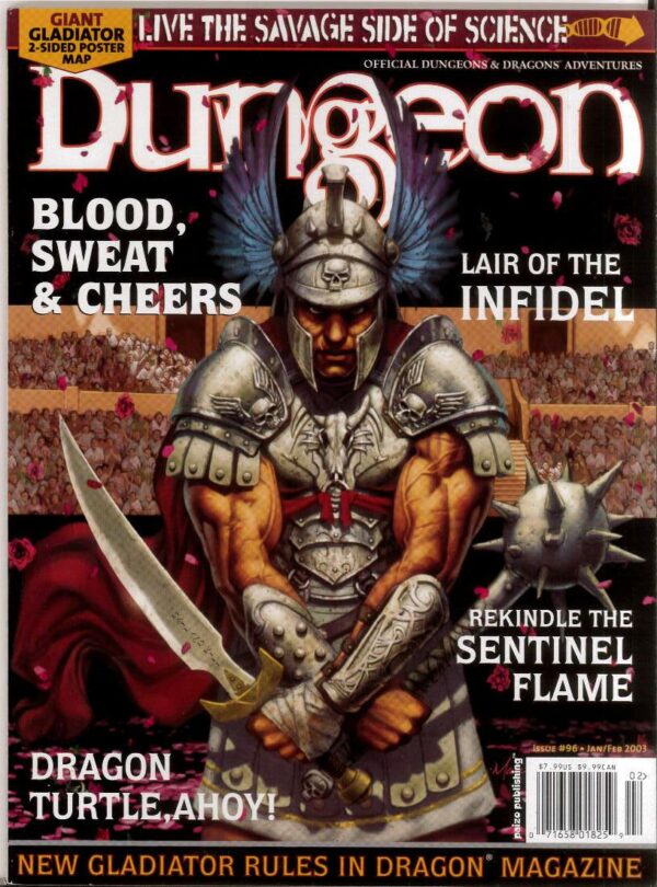 DUNGEON MAGAZINE #96: Mint (with inserts)