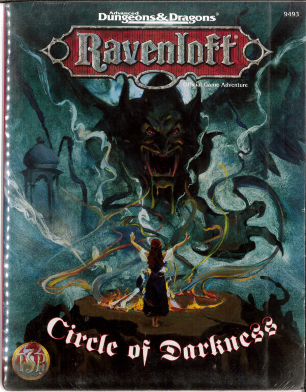 ADVANCED DUNGEONS AND DRAGONS 1ST EDITION #9493: Ravenloft: Circle of Darkness – NM – 9493