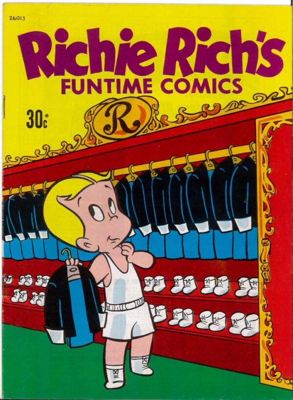 RICHIE RICH’S FUNTIME COMICS (1972-1979 SERIES) #26013: 9.0 (VF/NM)